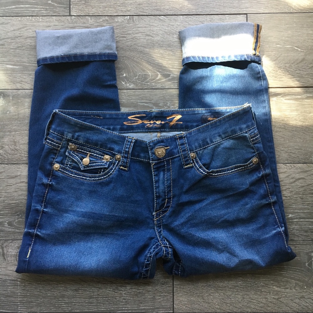 Seven7 Cropped Skinny Jean